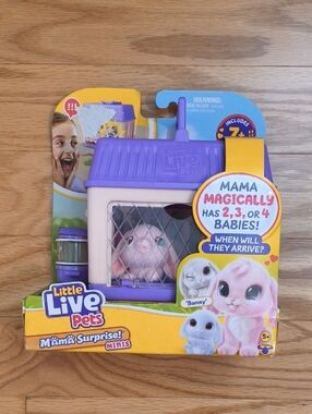 Little Live Pets Mama Surprise Minis Playset Bunny Ages 5+ NWT